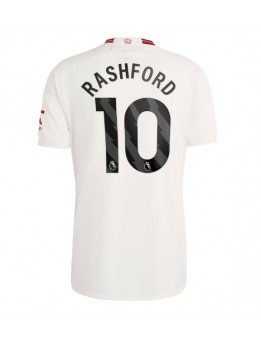 Billige Manchester United Marcus Rashford #10 Tredjedrakt 2023-24 Kortermet